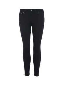'Climb' cropped skinny jeans - Acne Studios - Black