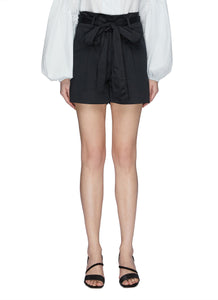 'Velano' belted shorts - Silvia Tcherassi - Blue