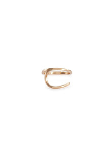 'La Ligne C' 18k rose gold ring - REPOSSI - Metallic